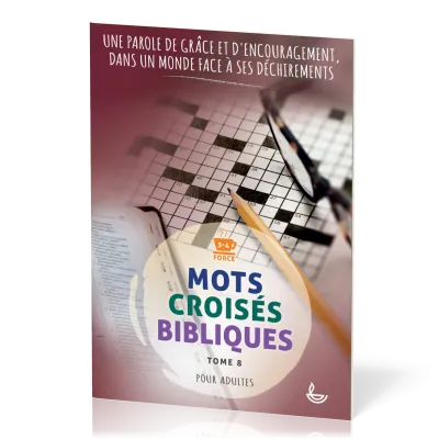 Mots croisés bibliques pour adulte - Tome 8