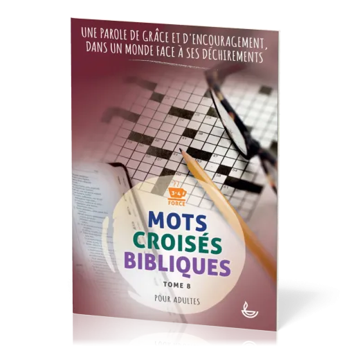 Mots croisés bibliques pour adulte - Tome 8