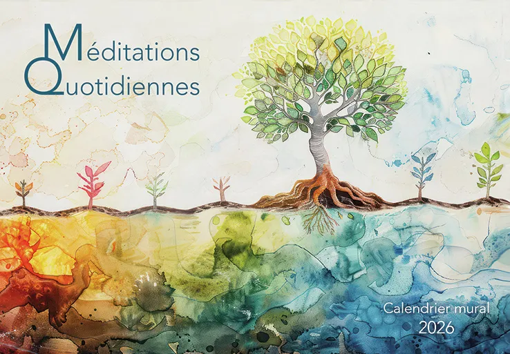 Calendrier - Méditations quotidiennes - mural
