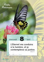 Calendrier - Perles précieuses - mural