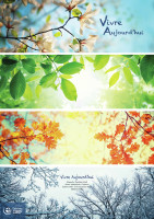 Calendrier - Vivre aujourd'hui - mural