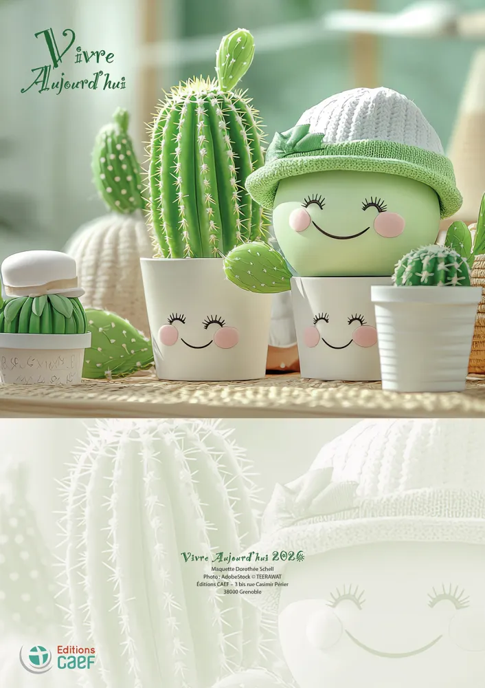 Calendrier - Vivre aujourd'hui - mural