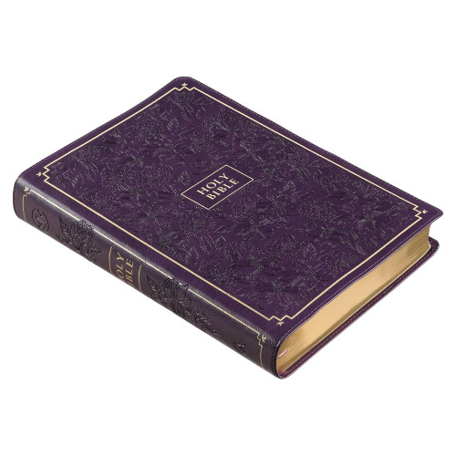 KJV The holy Bible giant print purple