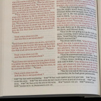 NKJV pew Bible black hardcover