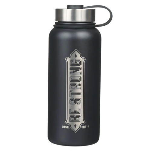 Bouteille thermos Be strong - Josh. 1:9