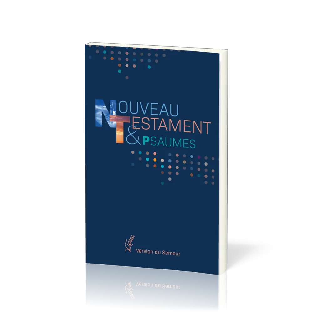 Nouveau Testament et Psaumes - souple bleu marine
