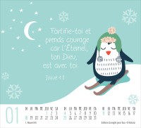 Calendrier - mini petits amis