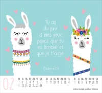 Calendrier - mini petits amis