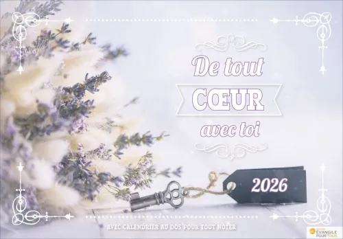 Calendrier - De tout coeur avec toi