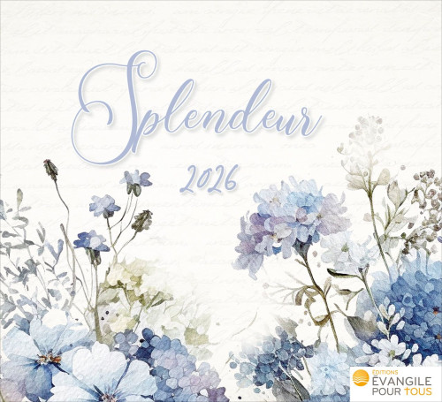 Calendrier - mini splendeur