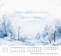 Calendrier - mini splendeur