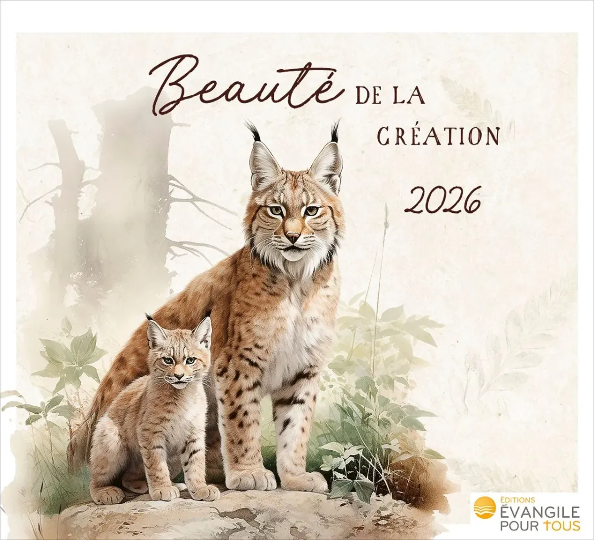 Calendrier - mini Beauté de la création