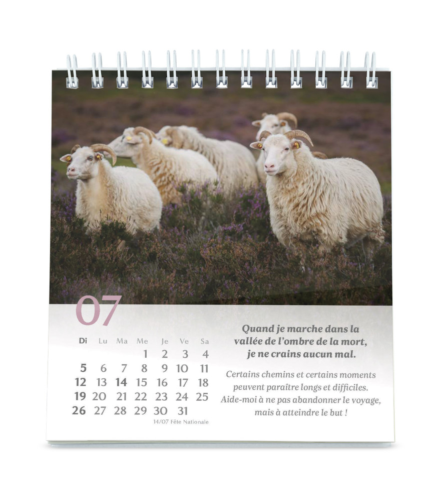 Calendrier - Psaumes 23 (petit format)