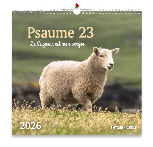 Calendrier - Psaumes 23 (grand format)