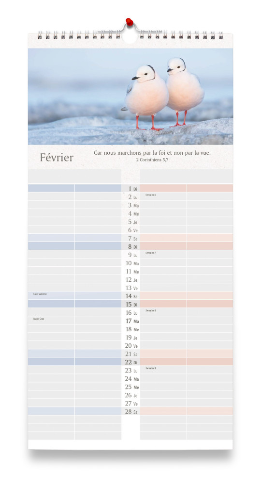 Calendrier - Duo