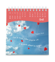 Calendrier - De tout coeur ...