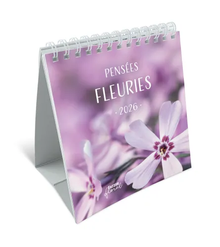 Calendrier - Pensées fleuries