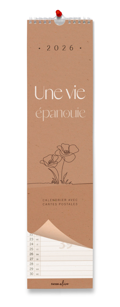 Calendrier - Une vie épanouie