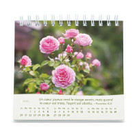 Calendrier - Roses (petit format)