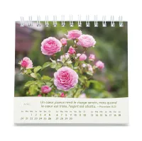 Calendrier - Roses (petit format)