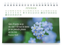 Calendrier - Plaisir d'offrir - Gros caractères