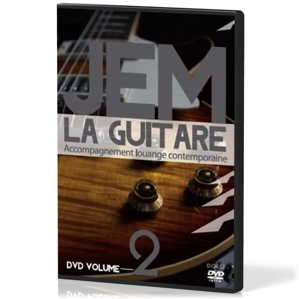 DVD JEM la guitare vol 2 - accompagnement louange contemporaine