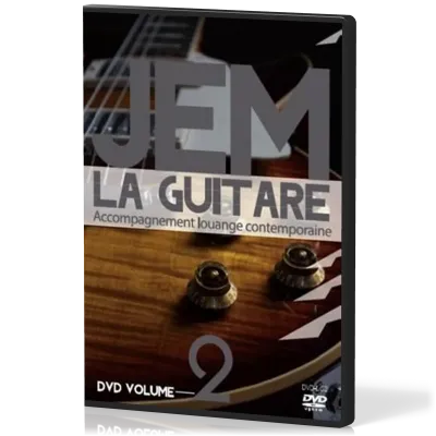 DVD JEM la guitare vol 2 - accompagnement louange contemporaine