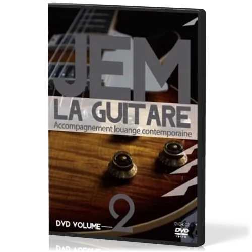 DVD JEM la guitare vol 2 - accompagnement louange contemporaine