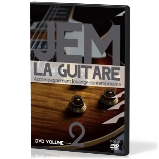 DVD JEM la guitare vol 2 - accompagnement louange contemporaine