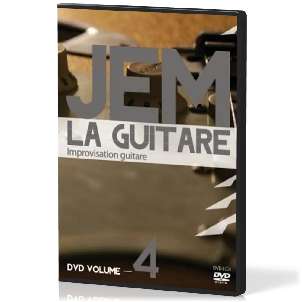 DVD JEM la guitare Vol4 - Improvisation guitare