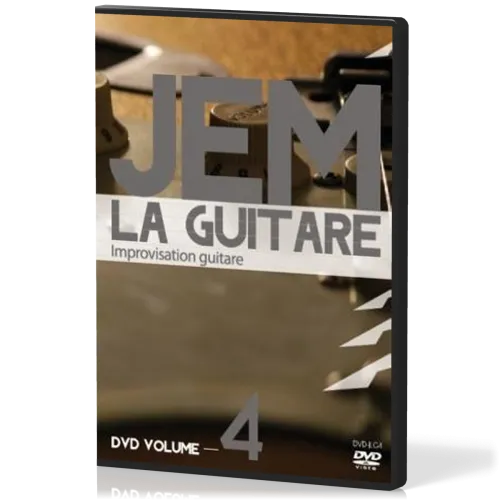 DVD JEM la guitare Vol4 - Improvisation guitare