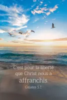 Calendrier carte - mer