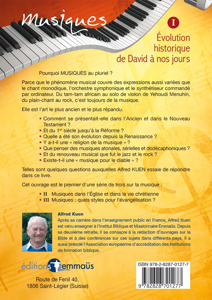 Musiques 1 - Evolution historique de David à nos jours