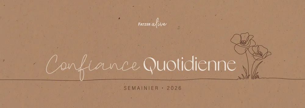 Calendrier - Confiance quotidienne (semainier)