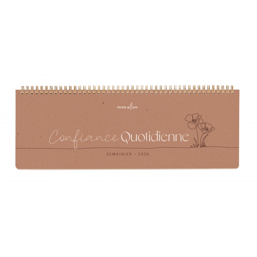 Calendrier - Confiance quotidienne (semainier)