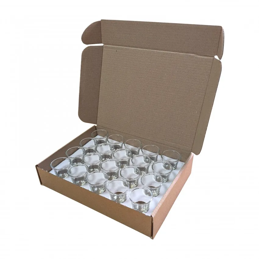 20 verres pour vin en verre