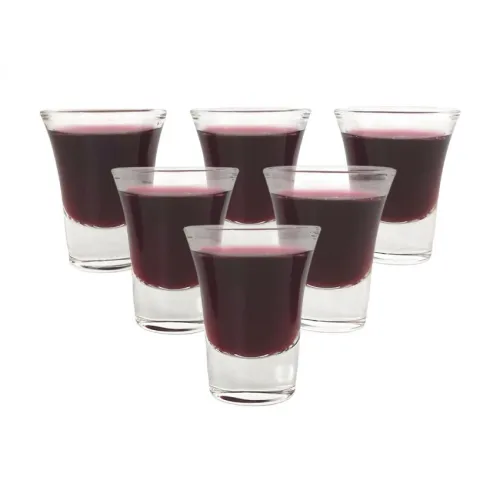 20 verres pour vin en verre
