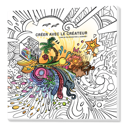 Créer avec le créateur - livre de coloriage