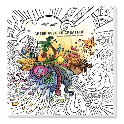 Créer avec le créateur - livre de coloriage