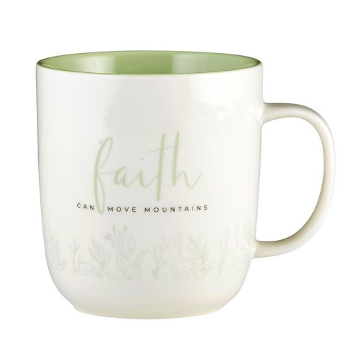 Mug Faith can move mountains