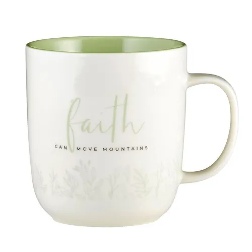 Mug Faith can move mountains