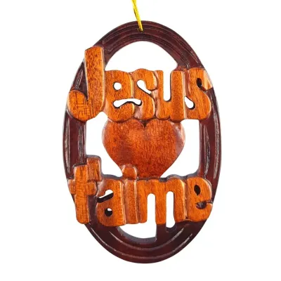 Ovale Jésus t'aime