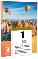 Calendrier Bonne Semence bloc et plaque (français)