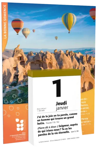 Calendrier Bonne Semence bloc et plaque (français)