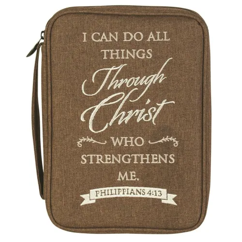 Housse L I can do all things through Christ - Phil. 4:13
