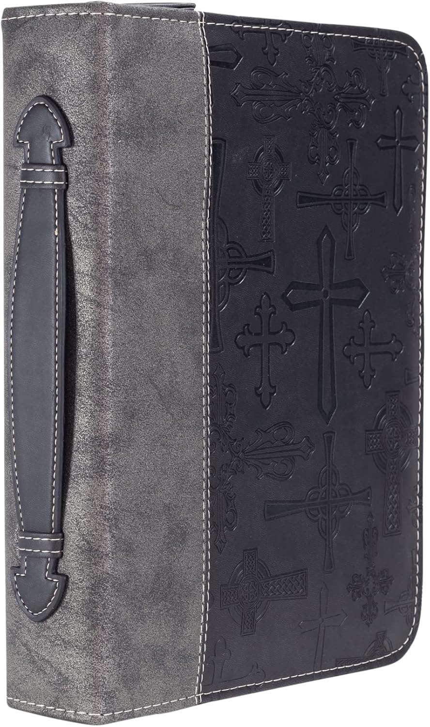 Housse L Black/Grey Crosses