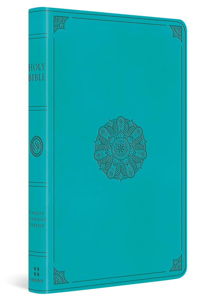 ESV LP thinline Bible turquoise