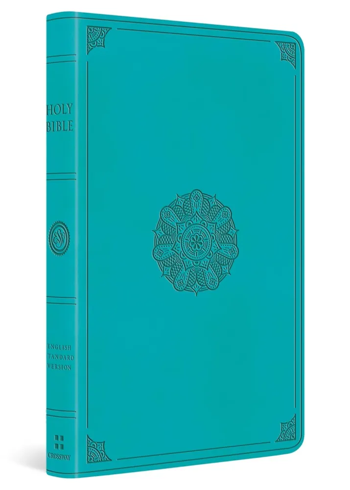 ESV LP thinline Bible turquoise