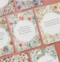 Lot de 100 mini-cartes Versets sur l'amour de Dieu