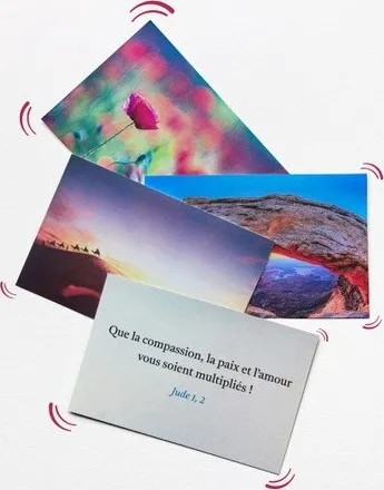 Lot de 50 versets - Promesses de Dieu